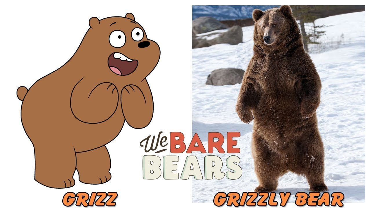 We Bare Bear Characters in Real Life - Behind The Voices