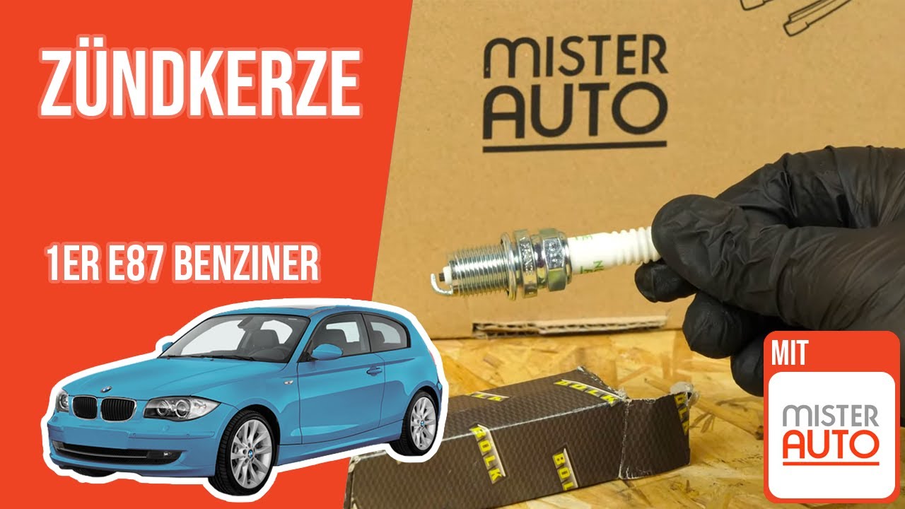Wie BMW 118i E87 Zündkerze wechseln ⚡
