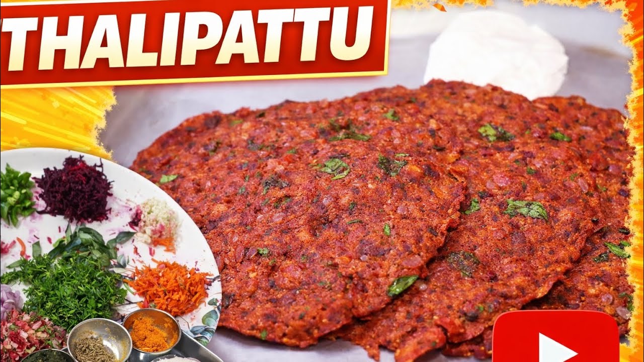 Thalipattu Best Breakfast Recipe #video 