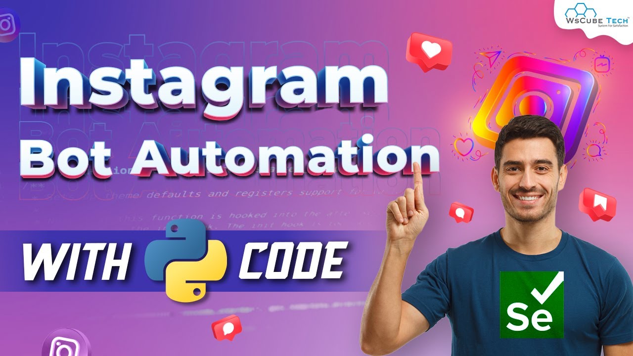 Prank your Friends with Instagram Spam Bot using Selenium Automation - Python Tricks😮