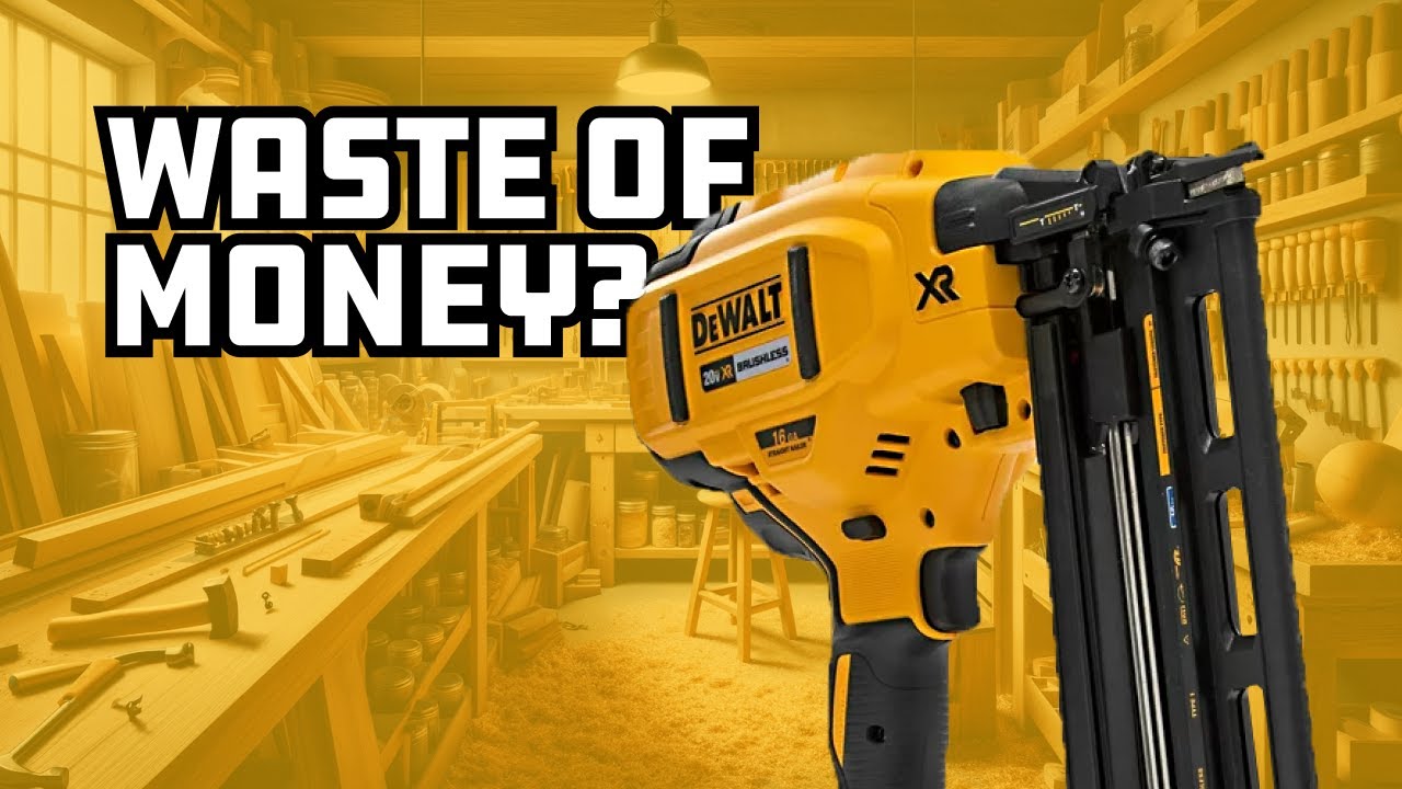 Why You Don’t Need It – DEWALT 20-V 16-Gauge vs Brad Nailer Review