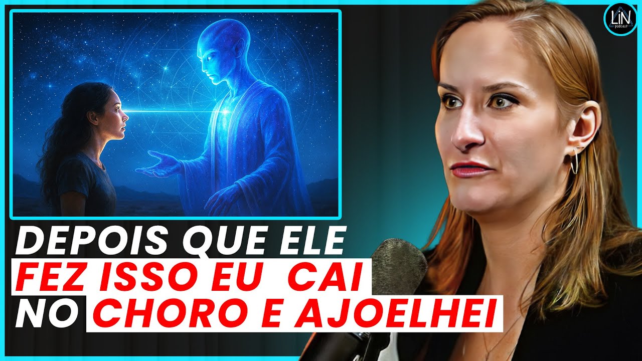 ELA TEVE CONTATO COM UM ARCTURIANO E CONTA O RELATO EMOCIONANTE! | LIN Podcast