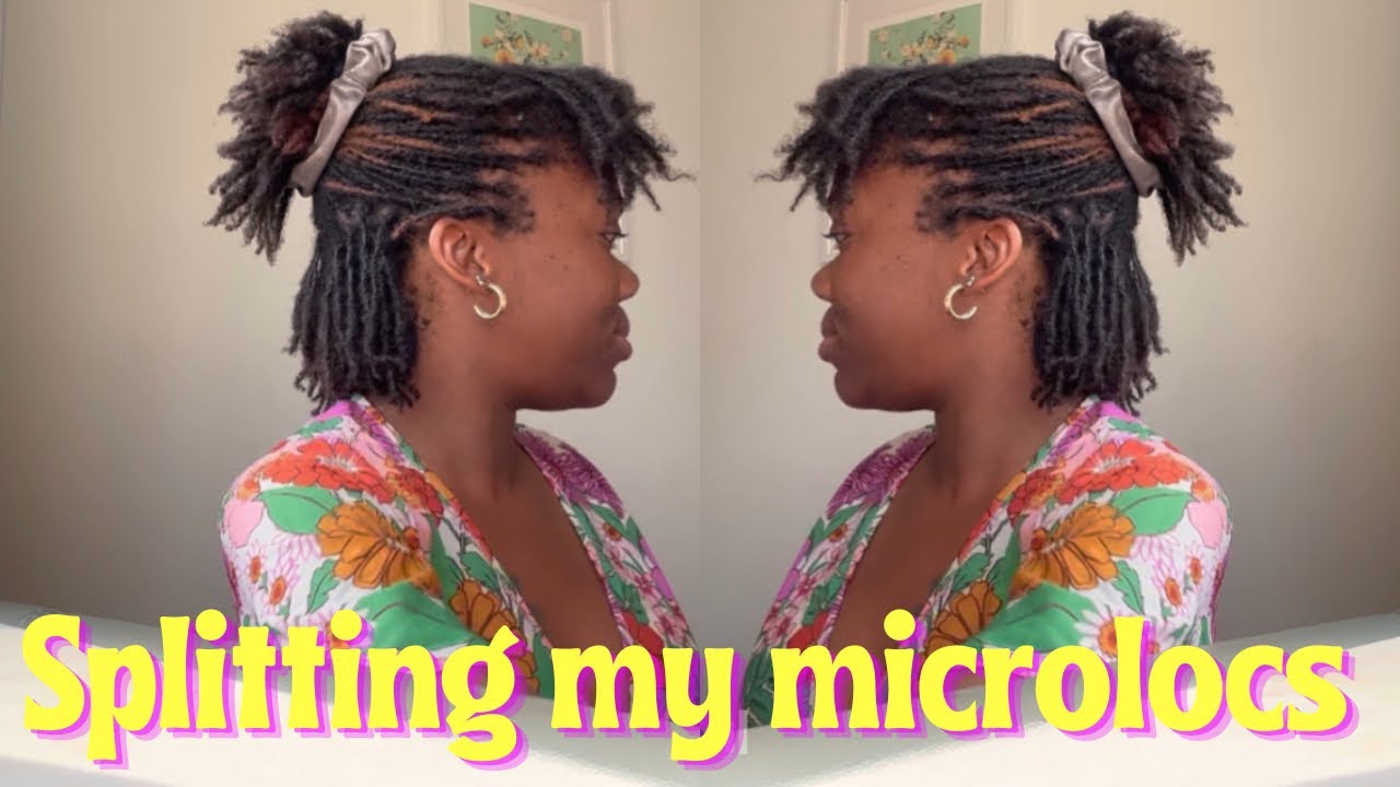 Splitting my microlocs! 🧡