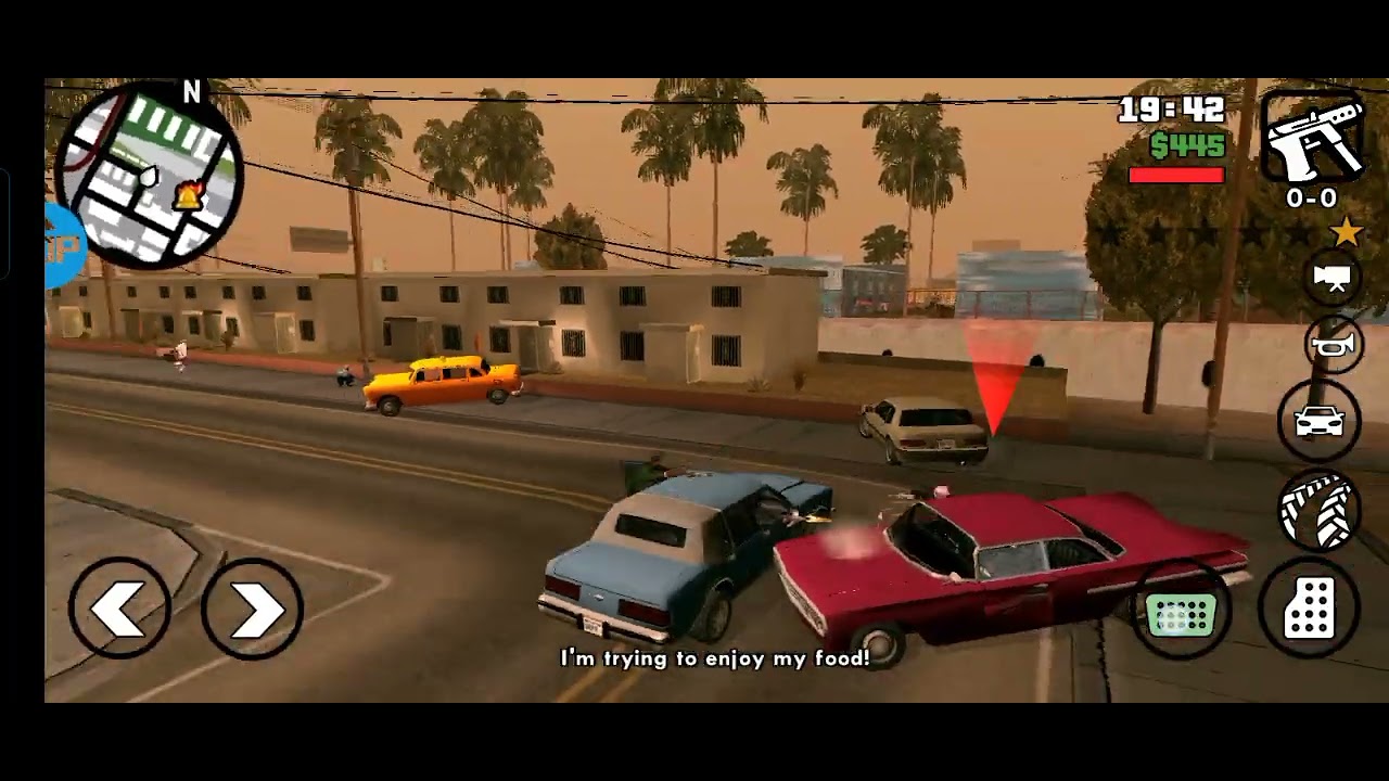 سلسلة تختيم كراند سان اندرياس | الحلقة الثالثة 3) فجرنة سيارة العصابة والشرطة معهم 👮💥 GTA: SA