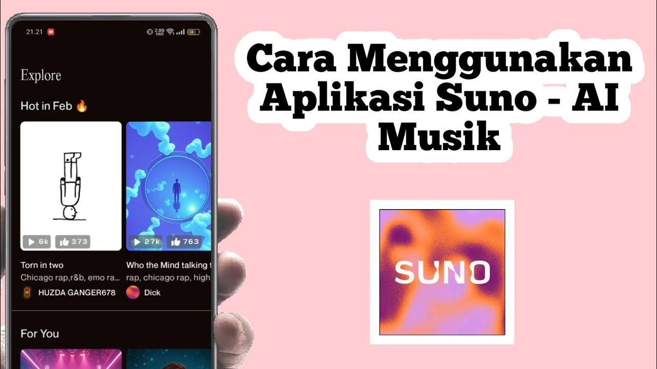 Cara Menggunakan Aplikasi Suno AI Musik | Cara Pakai Aplikasi Suno AI Musik