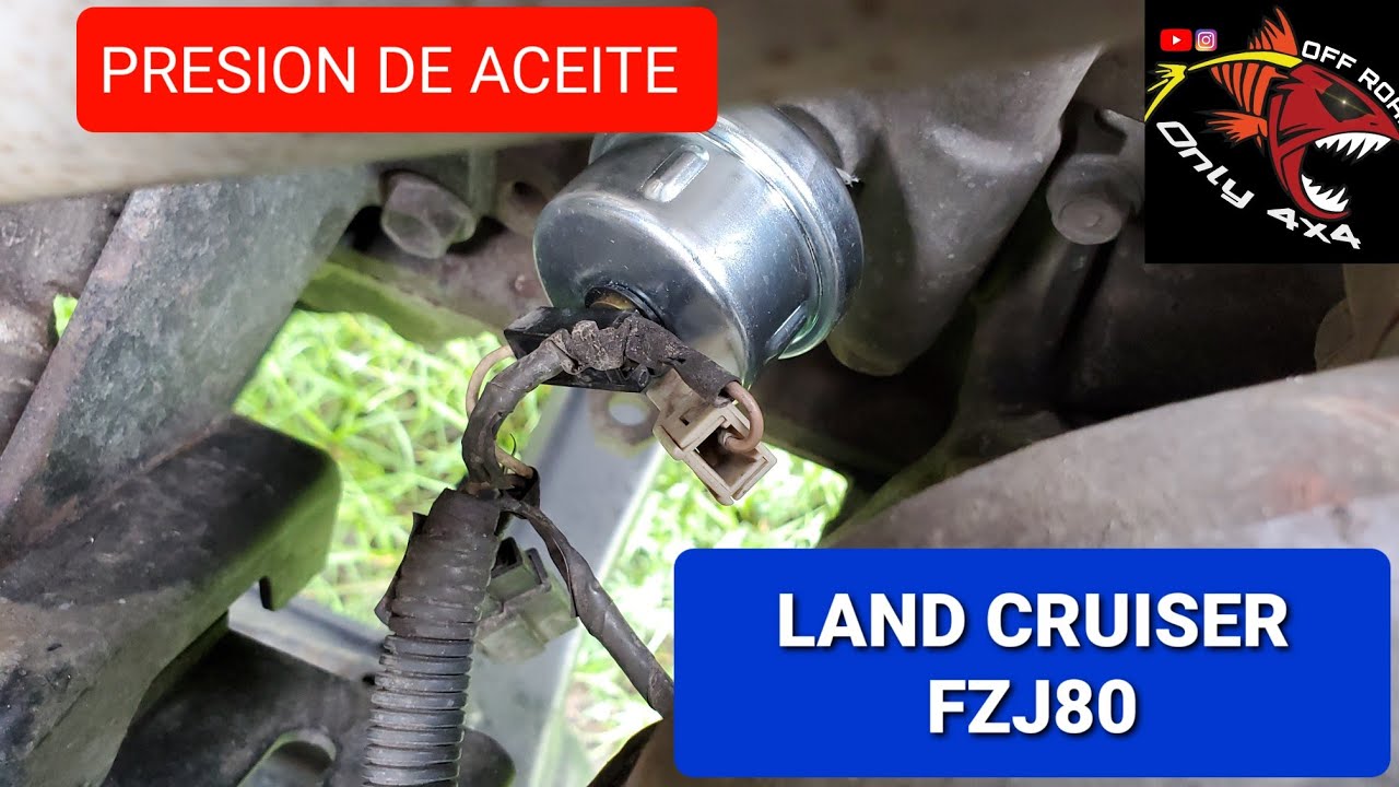 Problema de Presion de aceite toyota land cruiser fj80 serie80