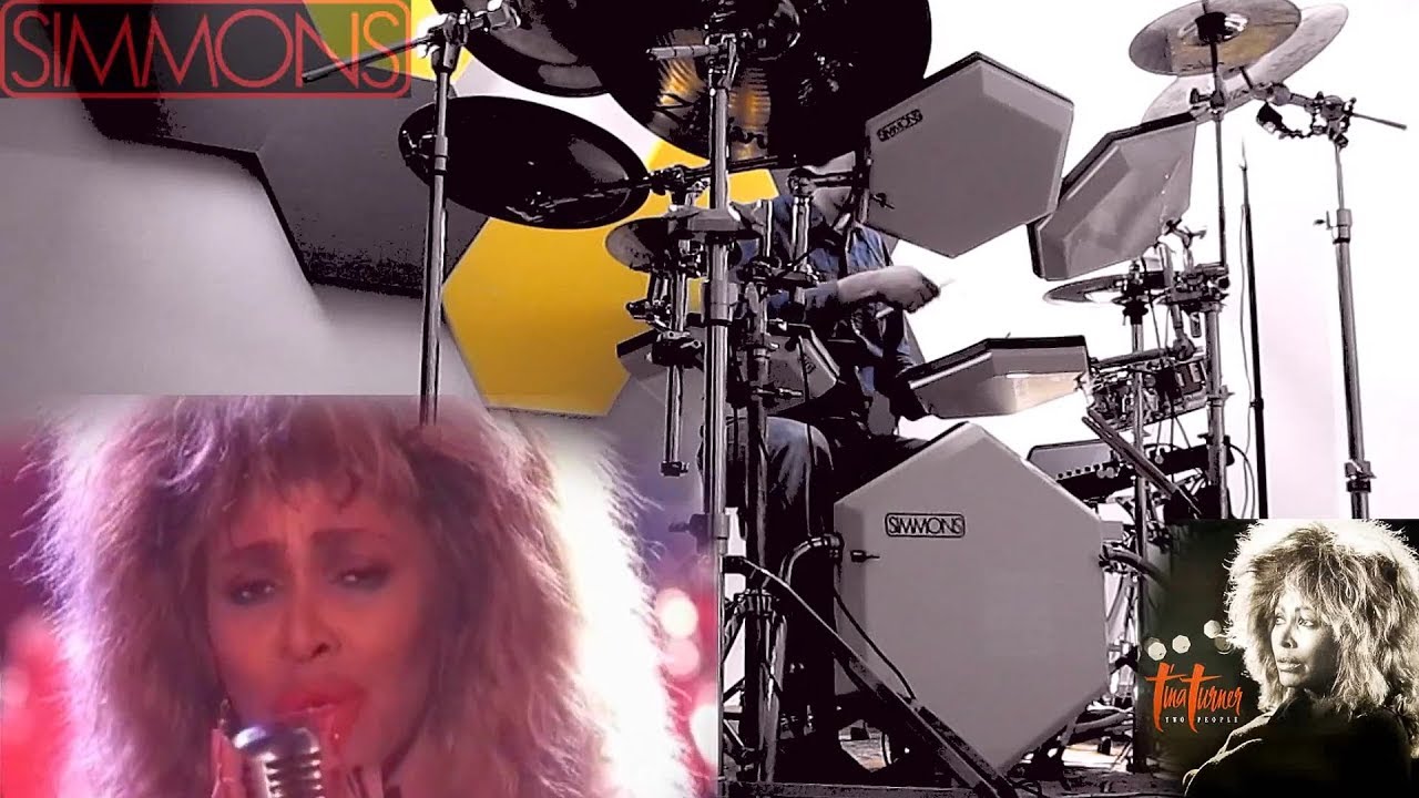 Tina Turner - "Two People".  🎧 DRUM COVER ⬡ SIMMONS SDS 8 ⬡