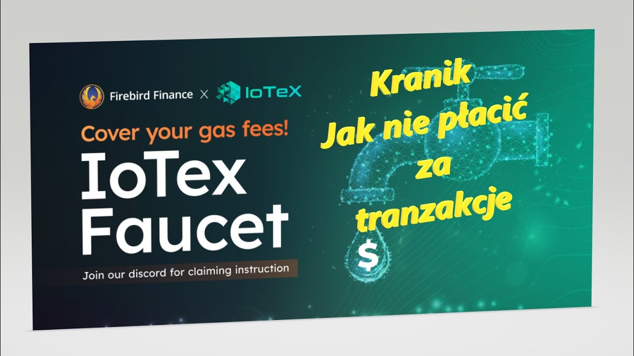 Kranik od IOTX dla nowych użytkownik&oacute;w.