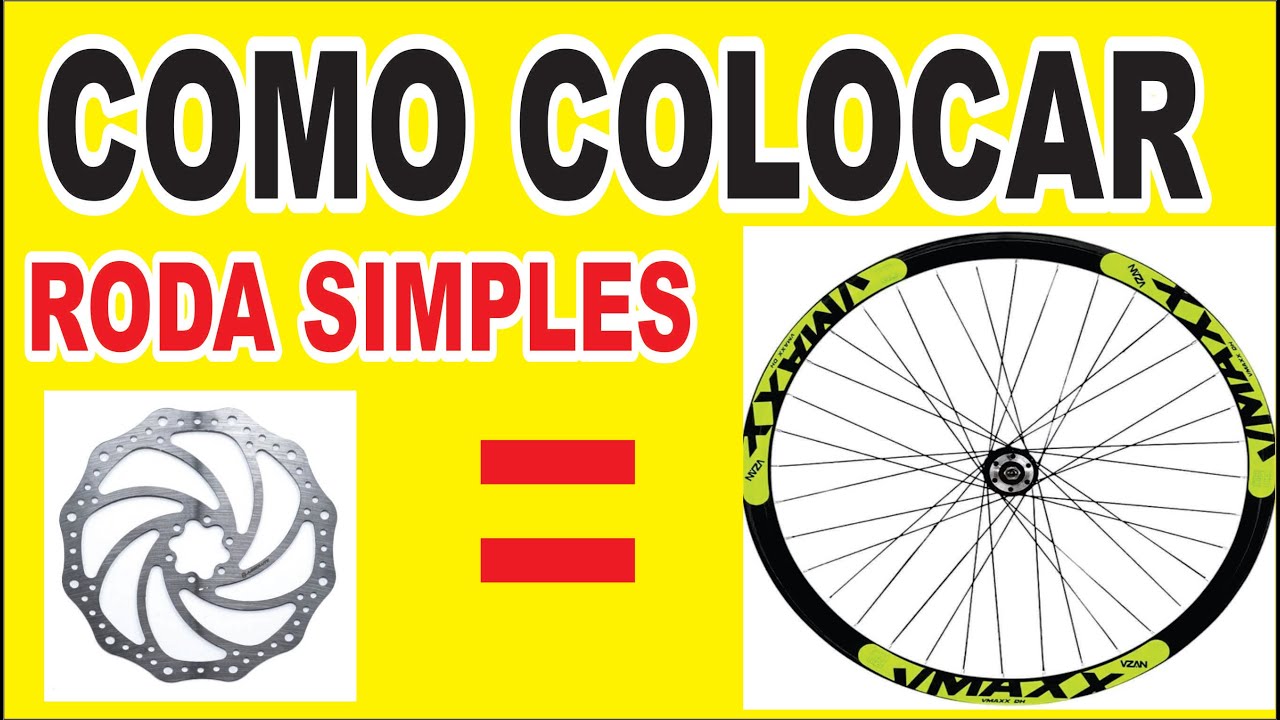 #bike  #FREIOADISCO COMO COLOCAR FREIO A DISCO EM BIKE CUBO SIMPLES