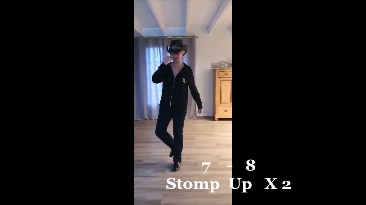 NEVER BACK DOWN-Line Dance (TEACH)