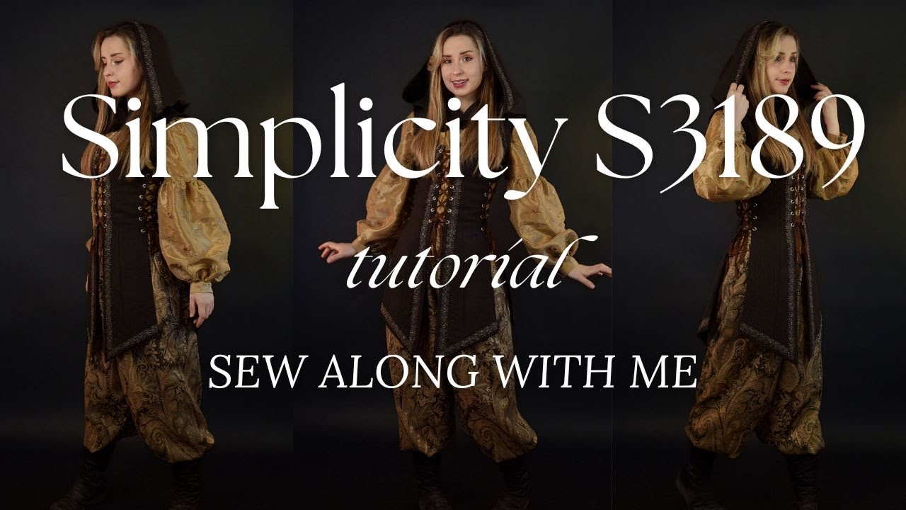 Sew Along with Raine Emery to Simplicity S3189