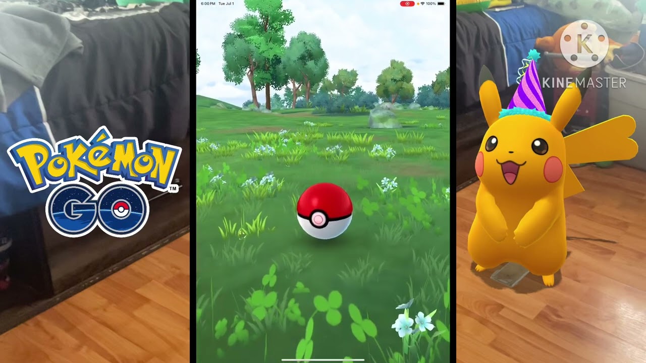 Pok&eacute;mon GO! - My Reaction To: ✨SHINY✨ Party Hat Pikachu - Spotlight Hour