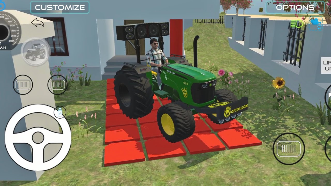 Mahendra Tractor Drive in Village - Realistic Game - Android Games 