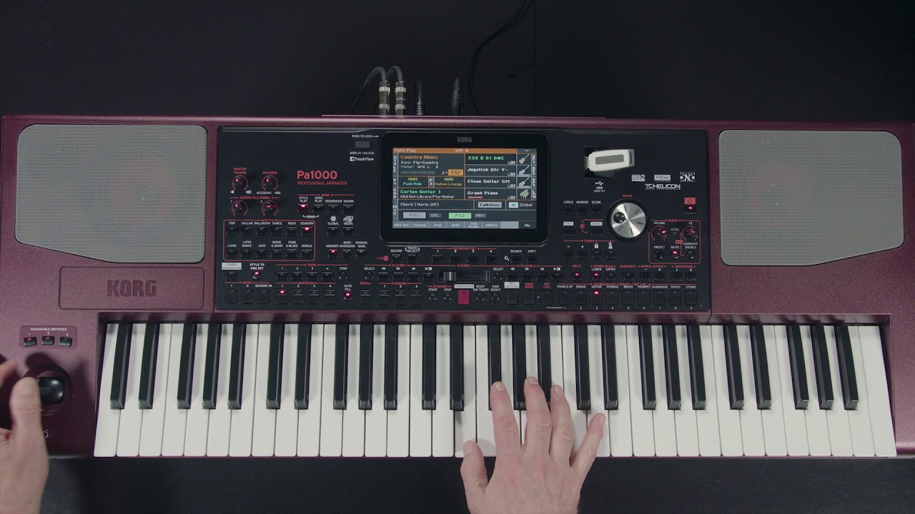 KORG Pa1000 - Das SongBook (Offizielles Produktvideo 8/10)