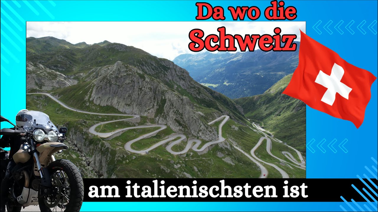Ab in den Süden, ab ins Tessin mit der Moto Guzzi V85TT