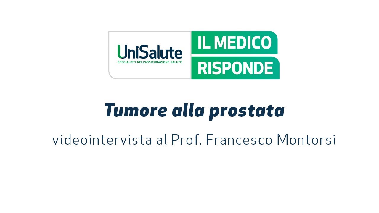 Tumore alla prostata: intervista al Prof. Montorsi