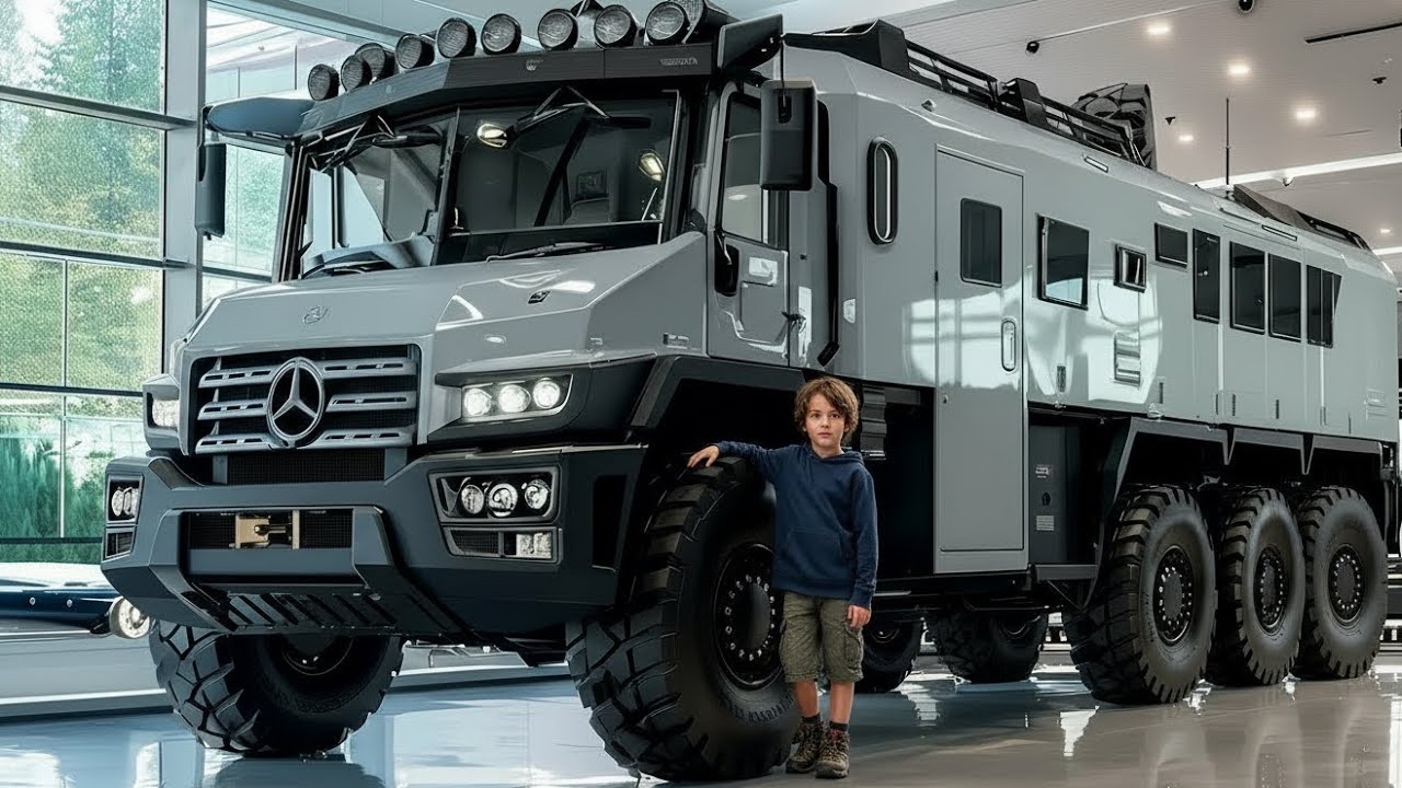 Mercedes Zetros 8x8 2027 года &ndash; внедорожный монстр стоимостью 1,2 миллиона долларов, созданный дл...