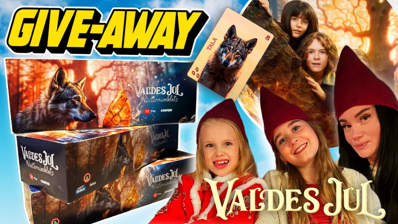 FINDER VI GULDKORTET?! Stor Valdes Jul unboxing & GIVEAWAY!