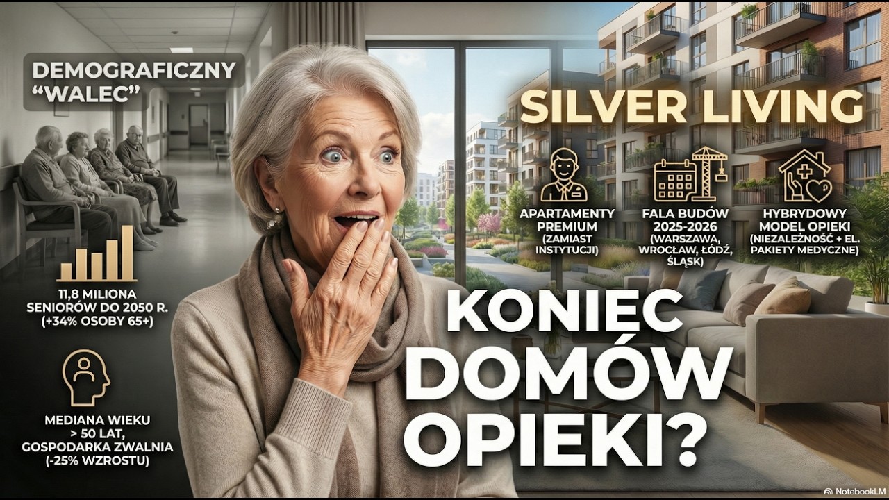 Polska seniorów! 👵 Szokujące dane GUS i rewolucja Silver Living. Gdzie będziemy mieszkać?