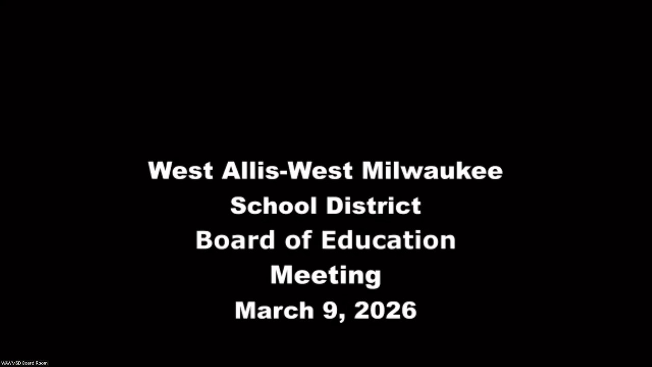 Board Meeting 3-9-26