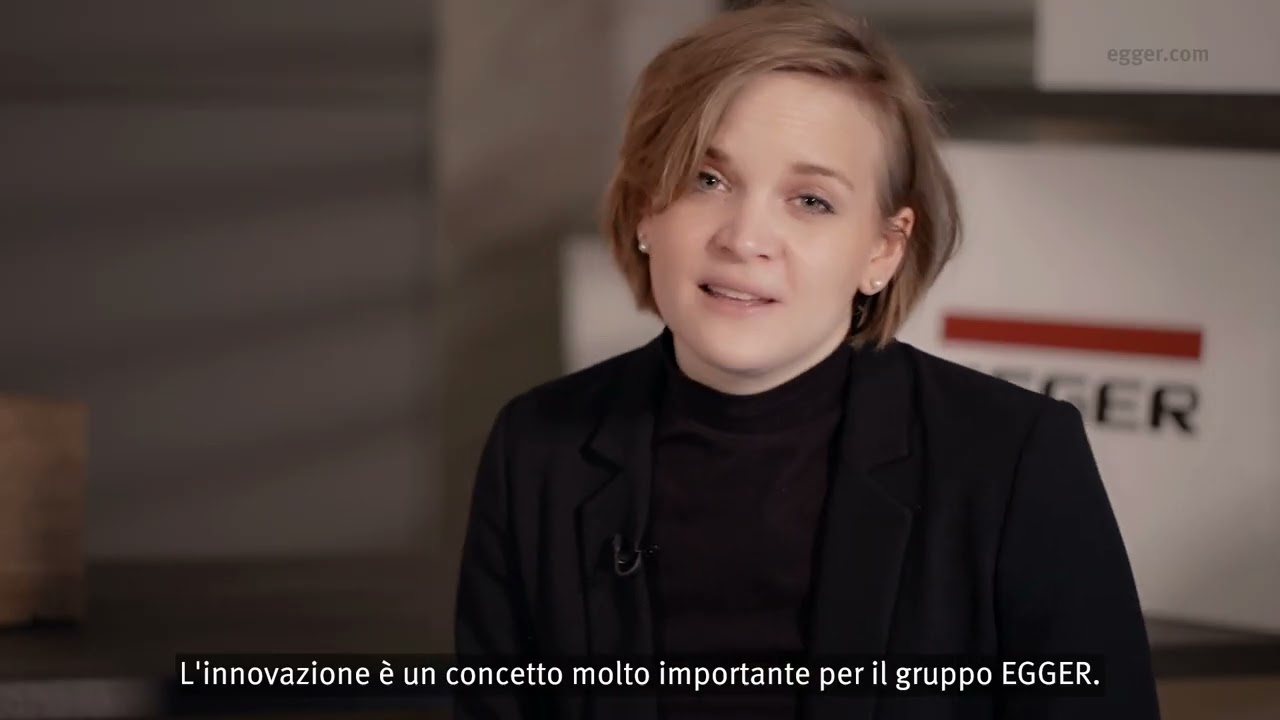 Linea produttiva EGGER PerfectSense® nello stabilimento di Brilon