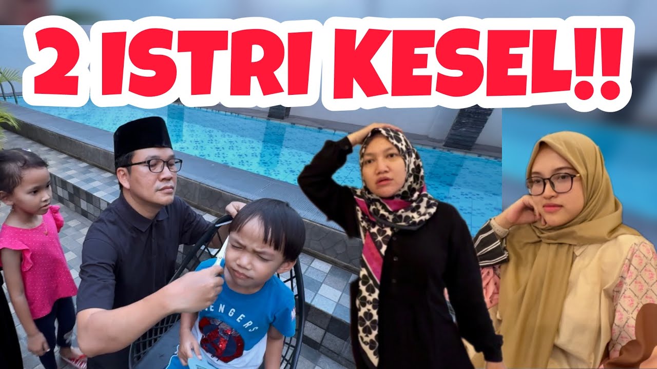 CUKUR THARIQ & MARYAM ASAL-ASALAN, ACHIE & OCHIE NGAMUK‼️