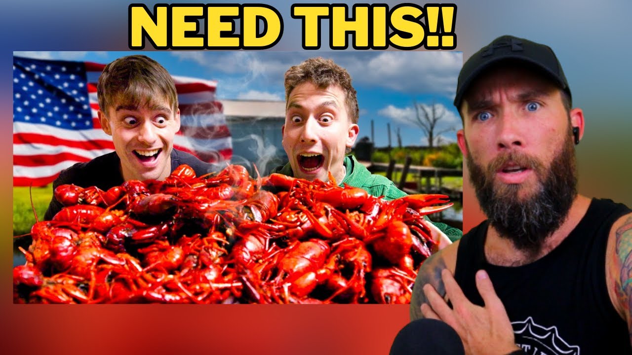 South African Reacts To Brits try Louisiana Crawfish Boil