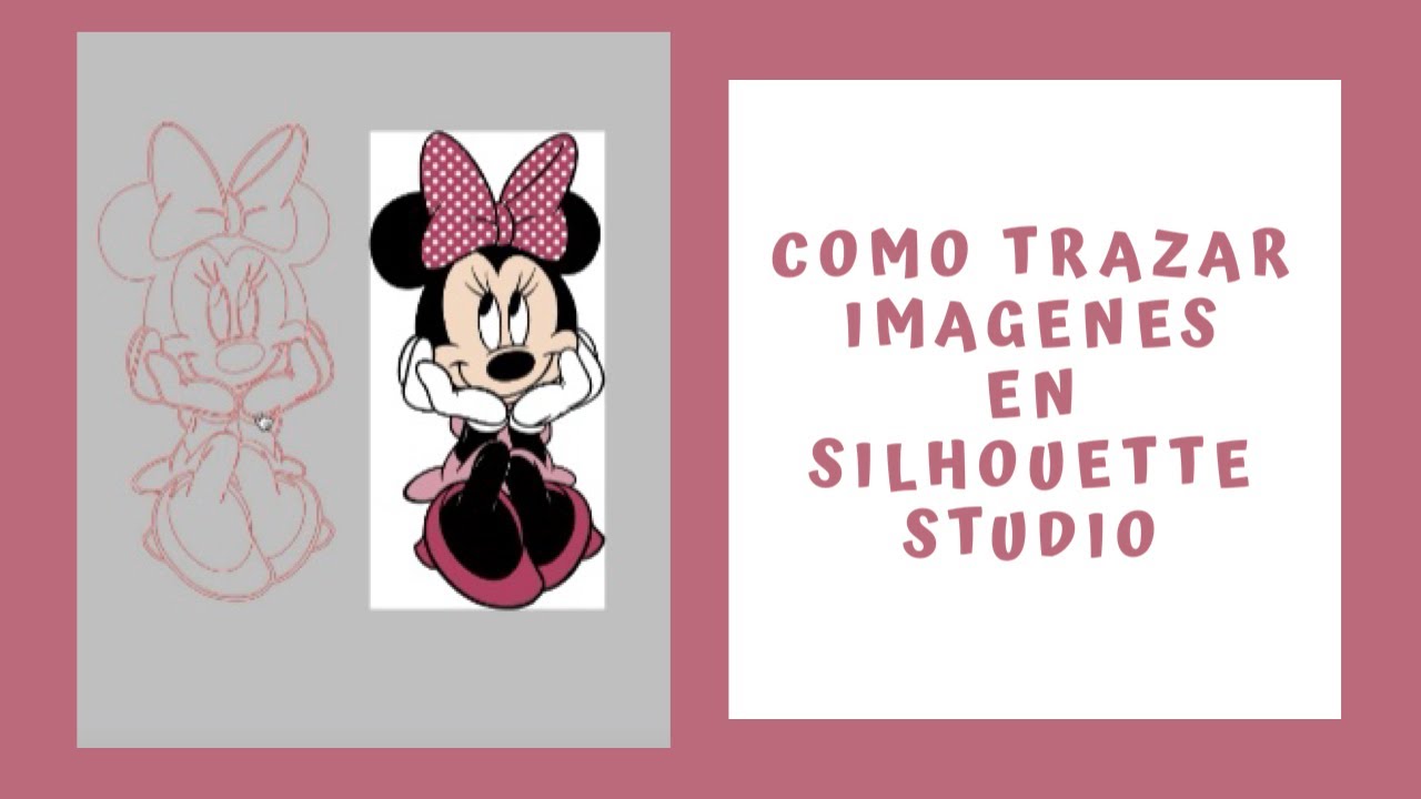Cómo Trazar imágenes en Silhouette Studio / cambiar color de una figura en silhouette/ trazar