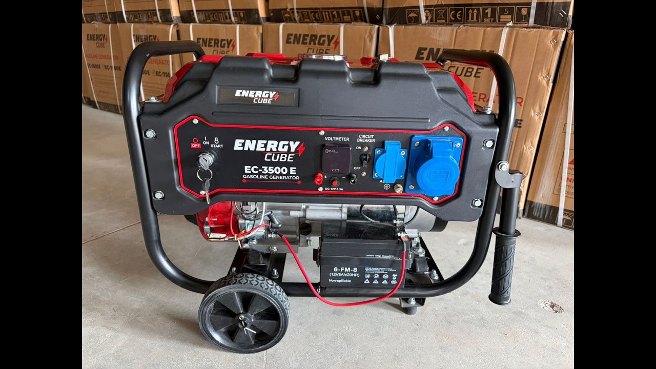 Generator - ENERGY CUBE 7.5 KVA GENERATOR - AJANTA MANUFACTURES - RAJKOT - 8460257705