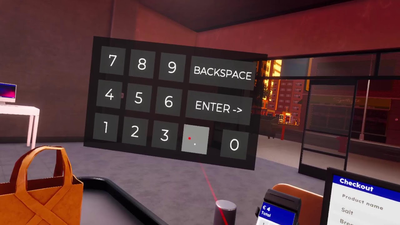 Supermarket CEO Simulator VR PSVR2 part 1