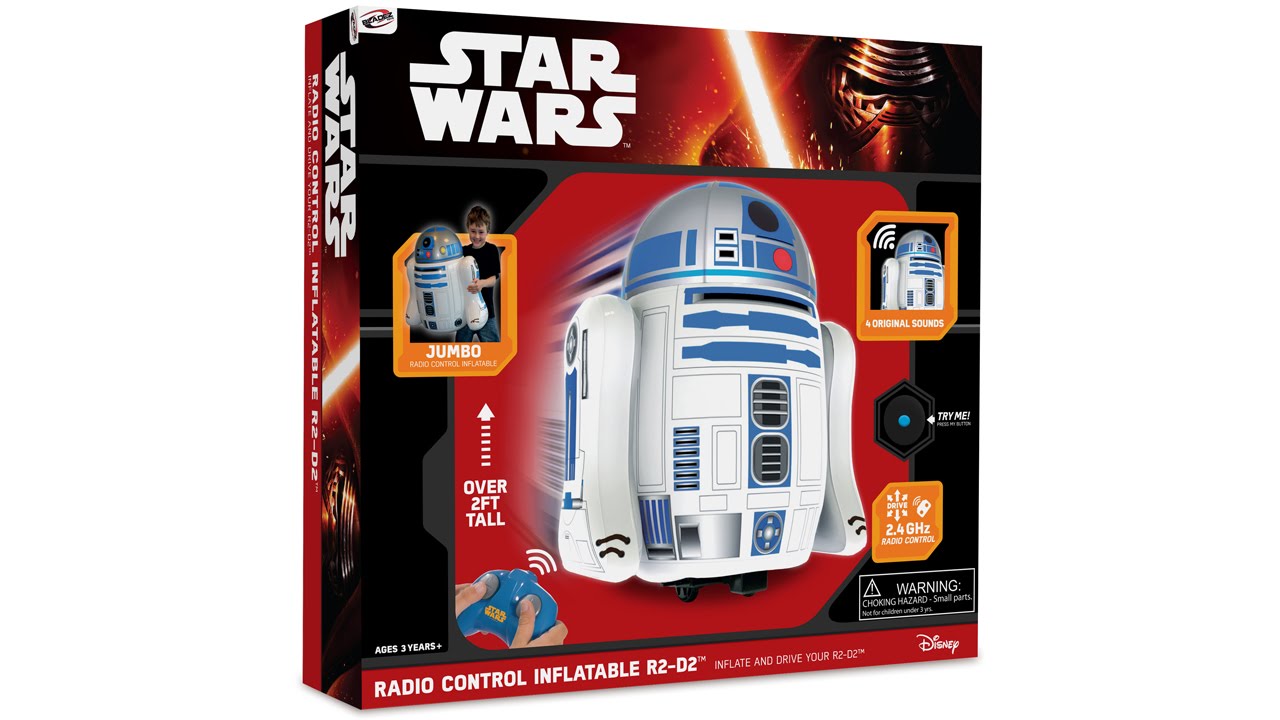 Bladez Toyz - Star Wars Jumbo R/C Inflatable R2-D2 Unboxing & Demonstration