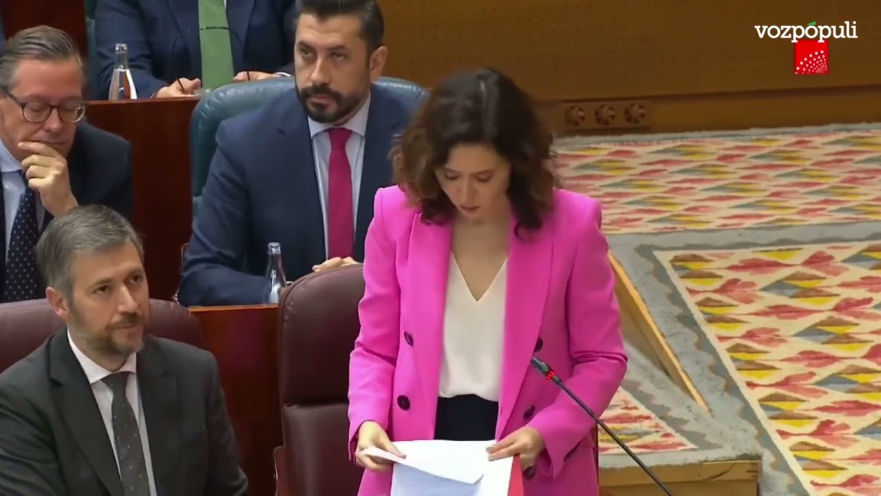 La respuesta de Ayuso a Manuela Bergerot
