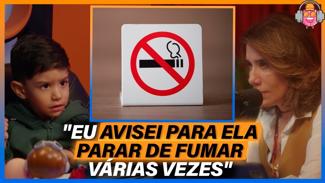 Dr. Mirim adverte: fumar faz mal à saúde - Davi Giordani & sua Mãe Érica (Futuro Médico)
