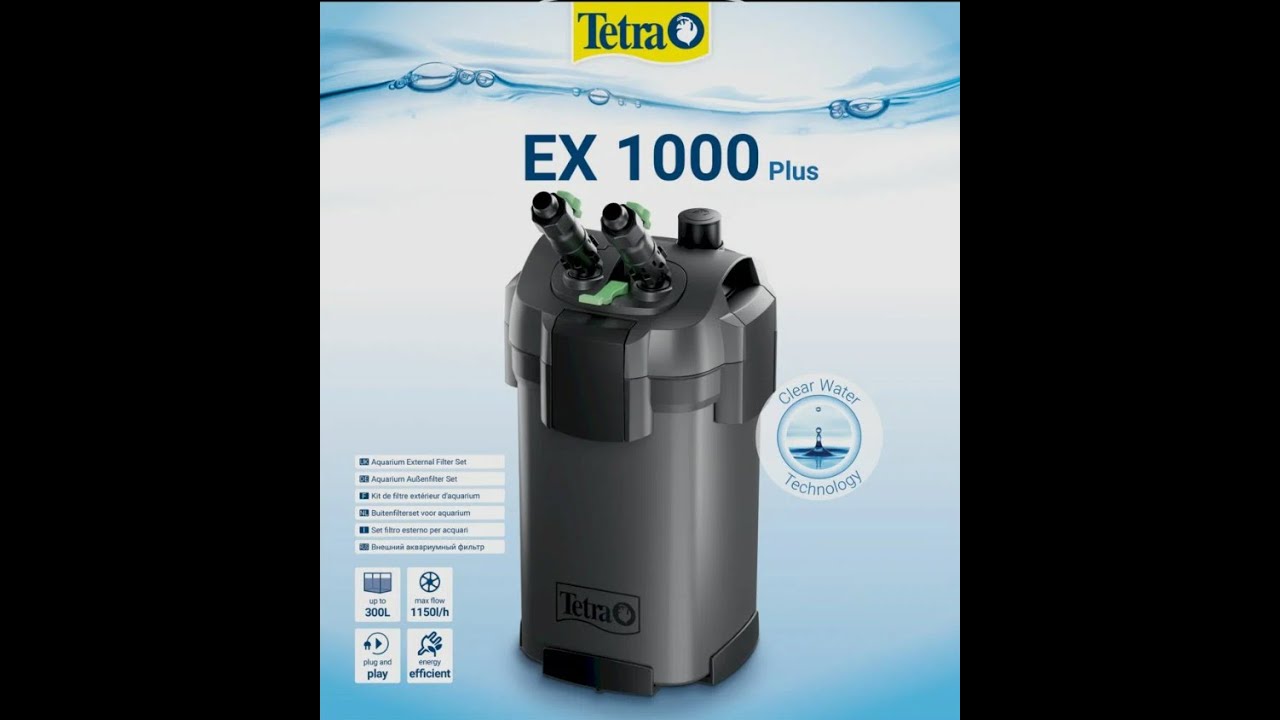 Внешний аквариумный фильтр Tetra EX 1000 Plus
