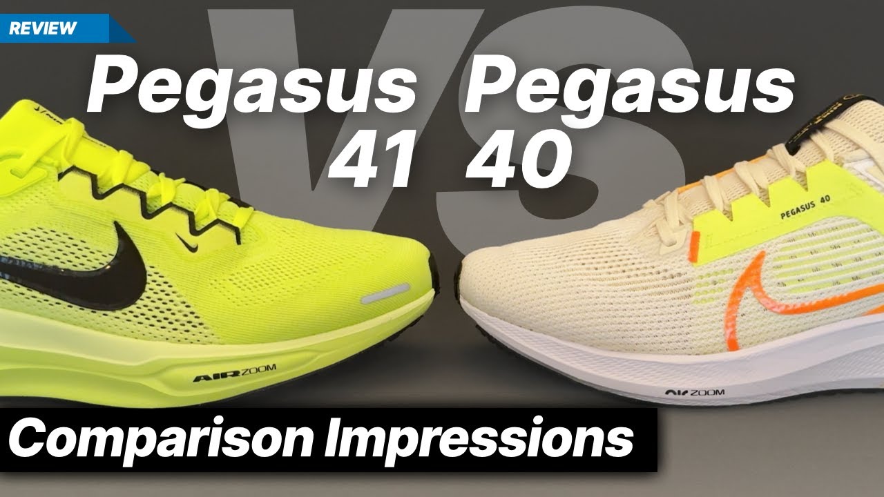 Nike Pegasus 41 vs Nike Pegasus 40