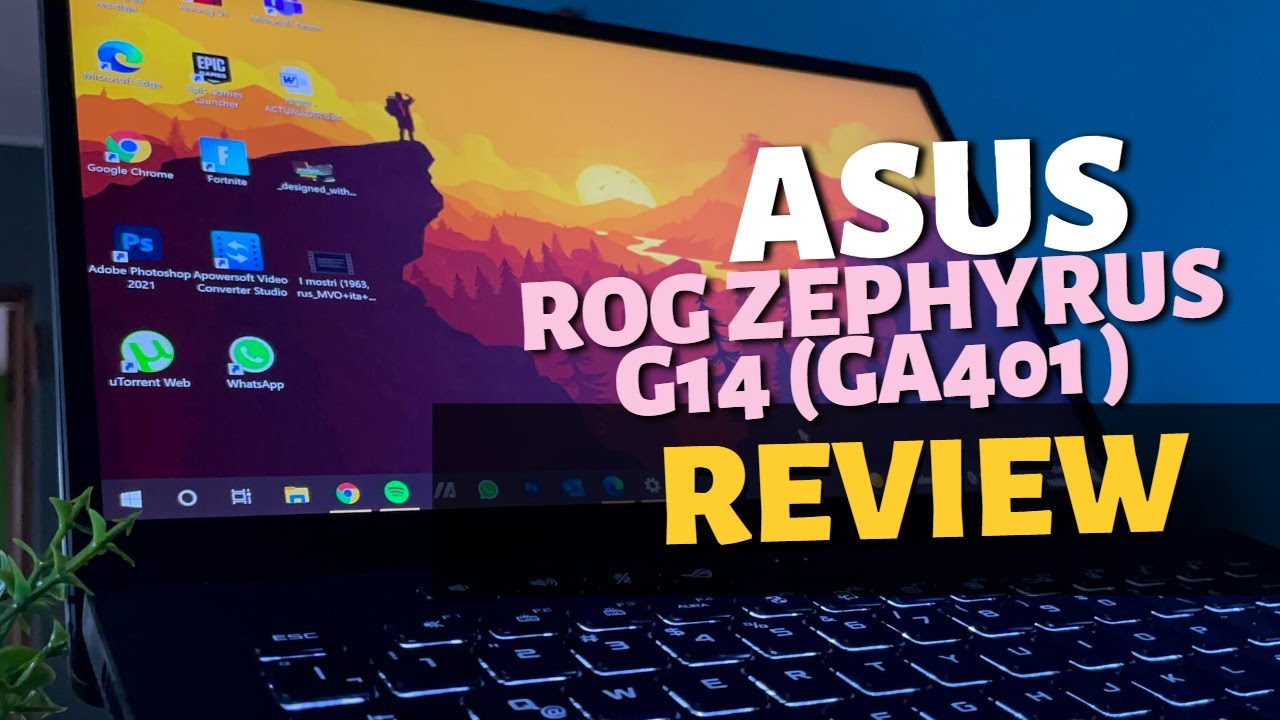 Asus ROG Zephyrus G14 (GA401) | Review en español: Con Ryzen 5000