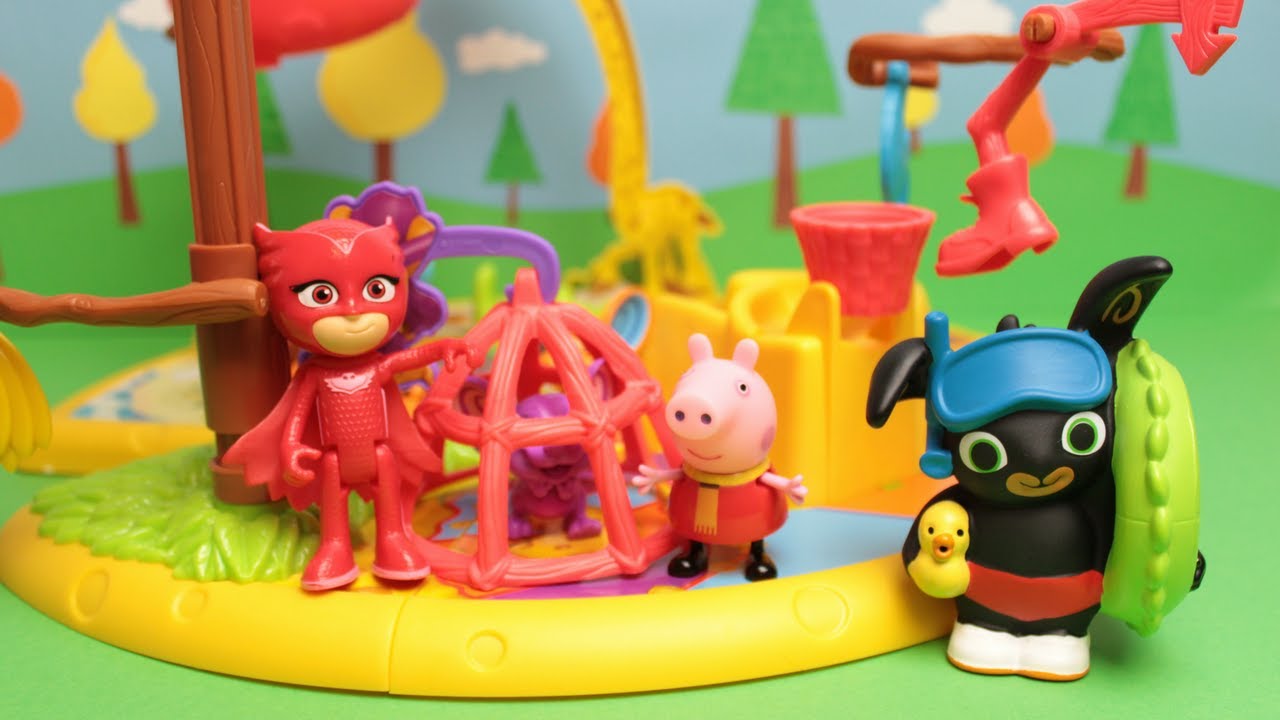 TOPINI in TRAPPOLA! - La sfida tra Bing, Gufetta e Peppa Pig [Challenge divertente]