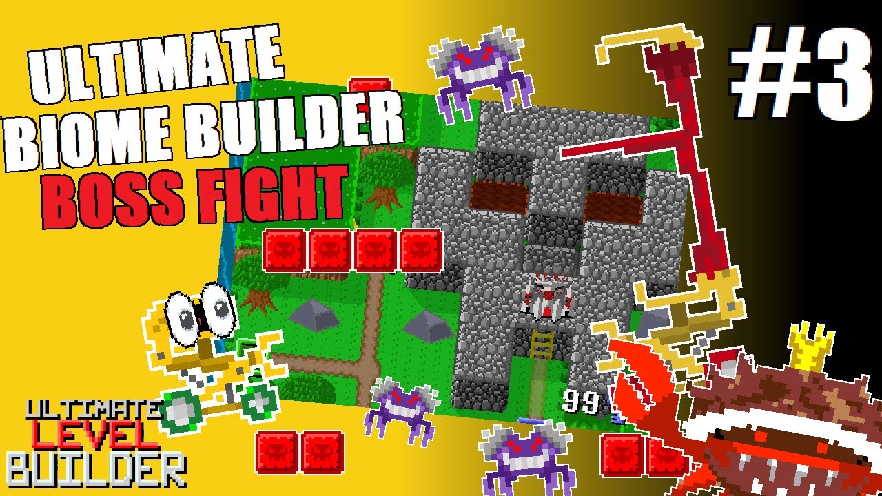 Algo EXTRA&Ntilde;O est&aacute; OCURRIENDO en Ultimate Level Builder #3 | Boss Fight
