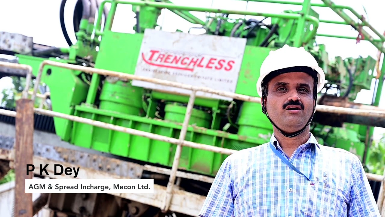 Trenchless HDD Crossing Mahanadi River Video Presentation by Octopus Inc Patna