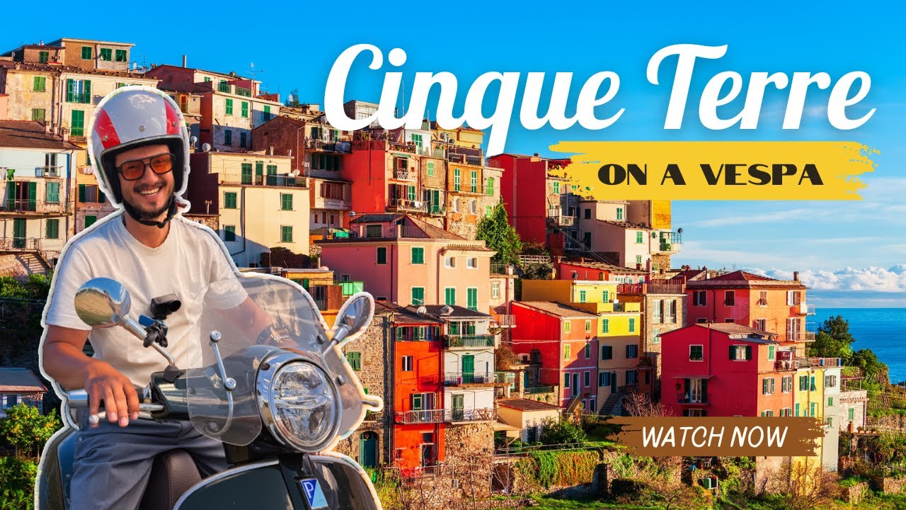 Riding the Cinque Terre Coast on a Vespa GTS 300 | POV Tour