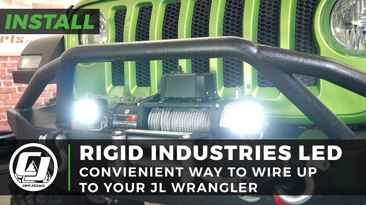Jeep JL Wrangler Install: Rigid Industries Dually PRO LED Spot Lights