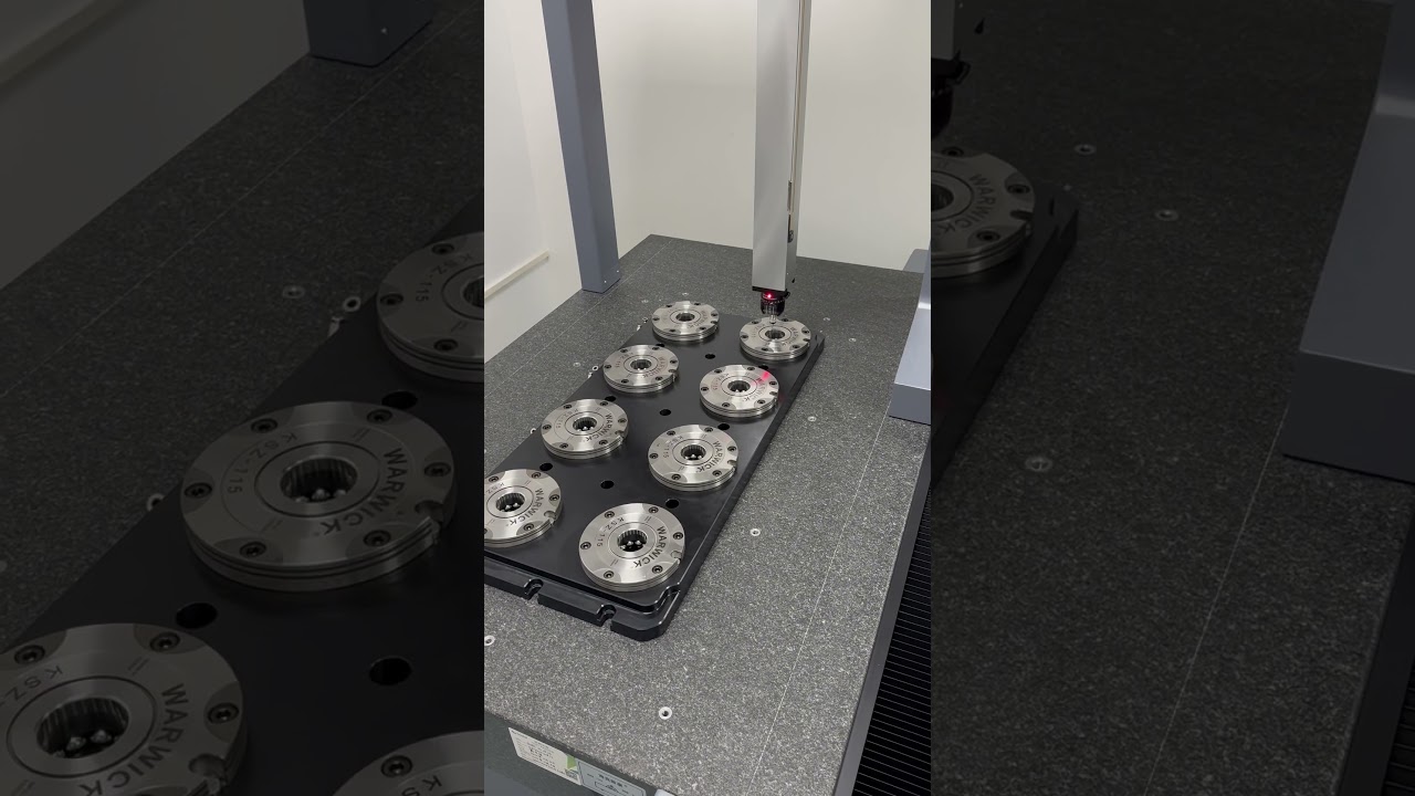 WARWICK products quality control HEXAGON CMM #zeropointsystem #cmms#hexagon#precision
