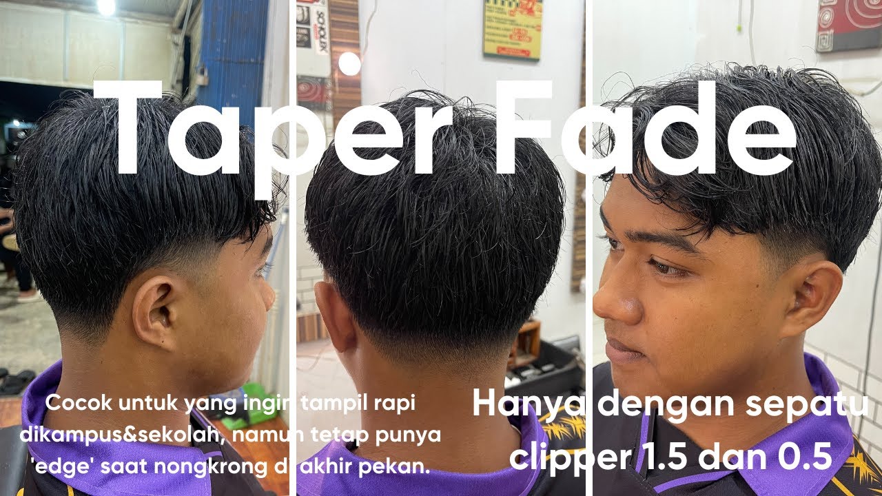 Cara Cukur Taper Fade Biar Ganteng Maksimal!