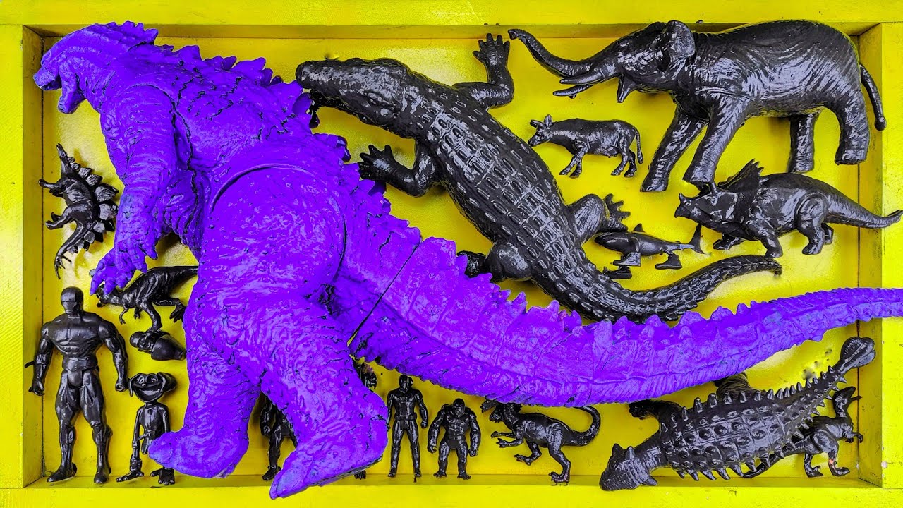 Dinosaurus Jurassic World Dominion: T-rex/ Brachiosaurus/ Skibidi/ Spider-Man/ KingKong/ KingGidorah