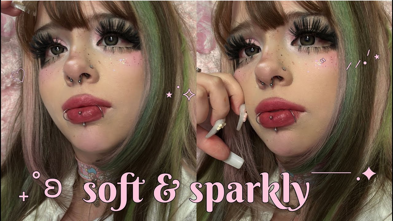 cool-toned soft summer dolly makeup ❀♡