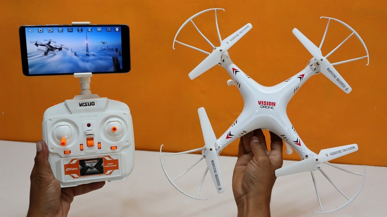 Vision Camera drone unboxing and Testing