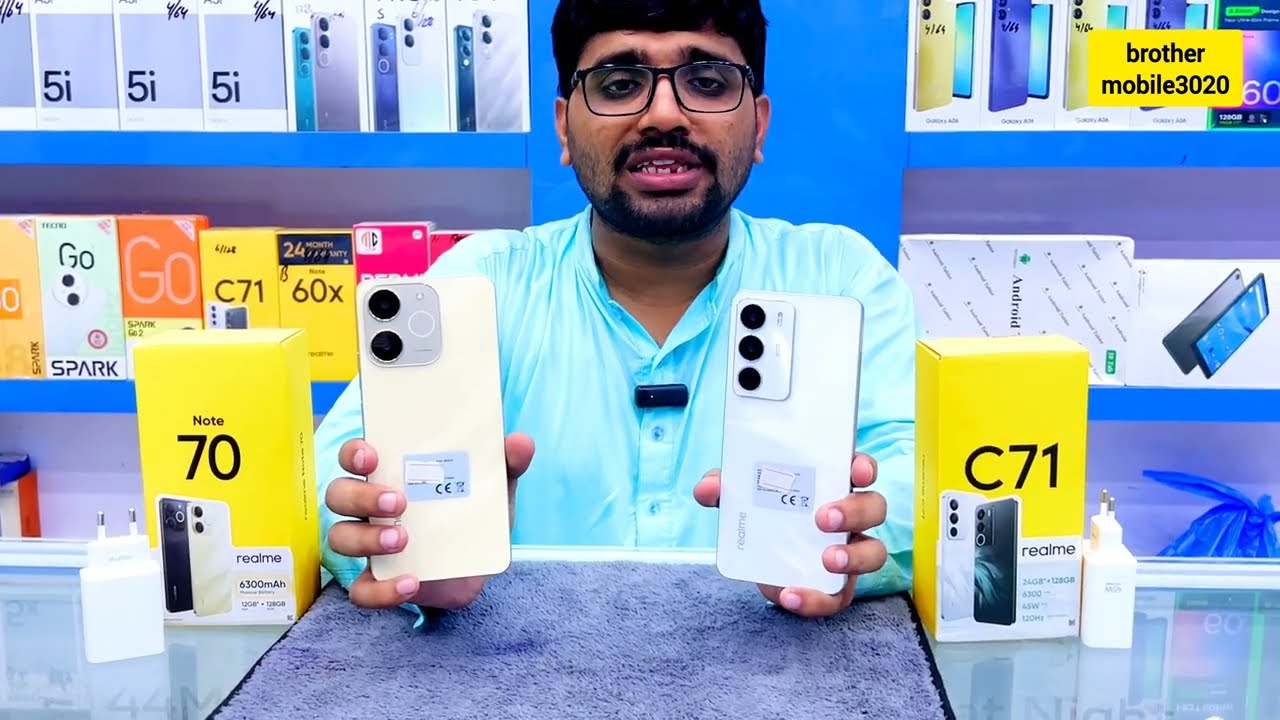Realme Note 70 vs Realme C71 Comparison | Which One is Better? | brothermobile3020