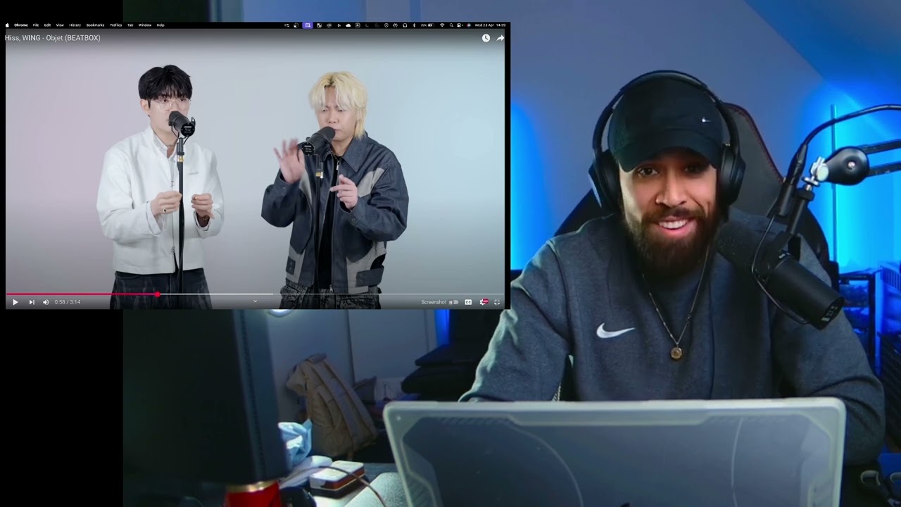 HISS, WING - OBJET - BEATPELLA (BEATBOX REACTION)