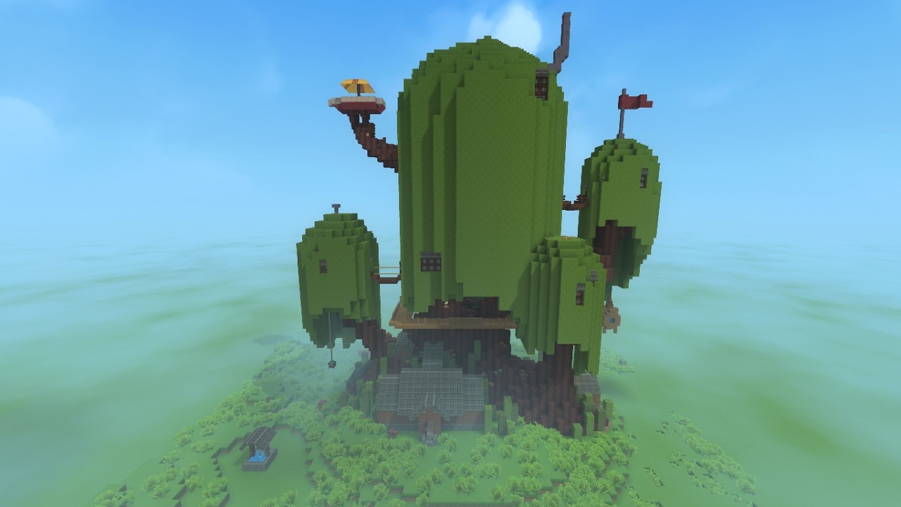 Adventure Time tree house in Hytale!