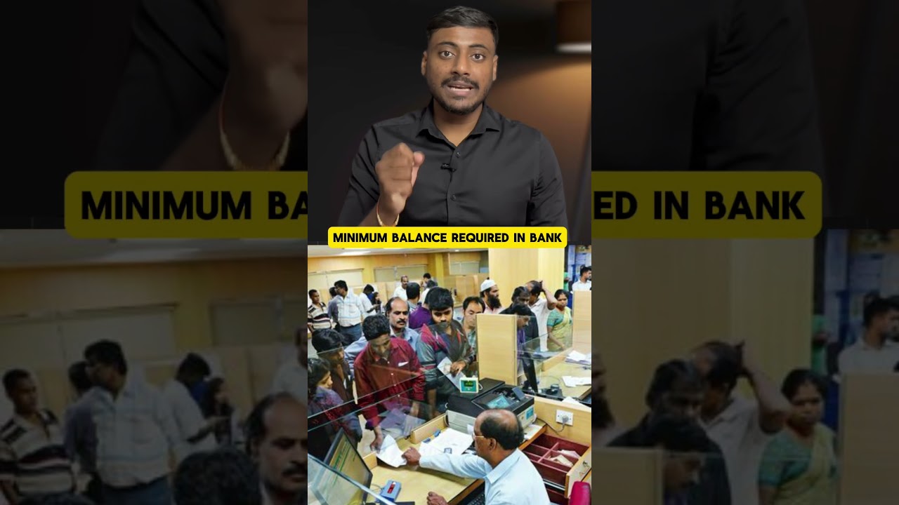How much minimum balance required in indian banks